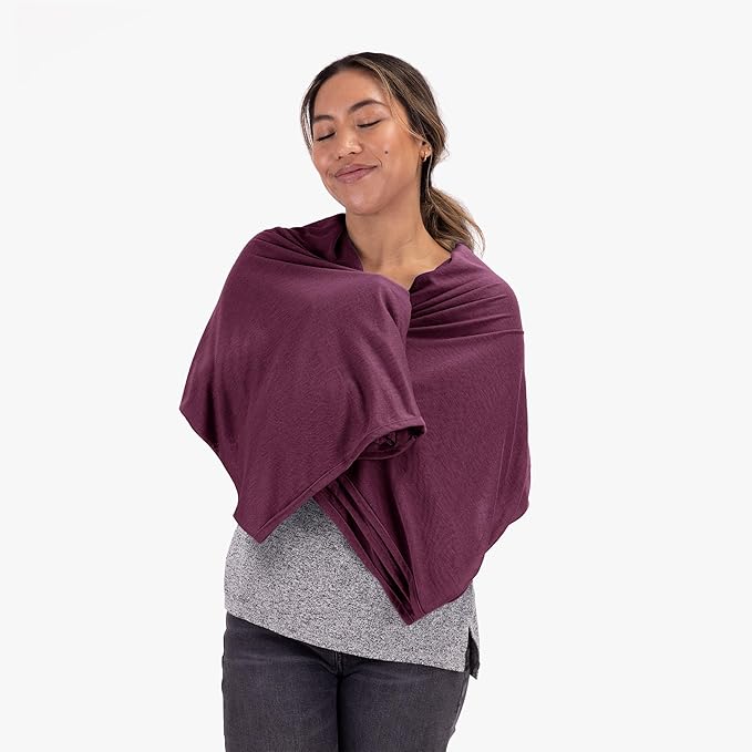 cocoon - Coolmax Travel Blanket | Compact Throw Blanket for Camping and Hiking | Fits in Backpack | Attaches to Luggage | Travel Essential | Fast Drying (Regular 70 x 55)