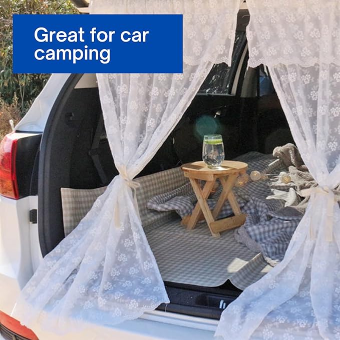 Cute Gingham Picnic Blanket Waterproof Foldable in Large 80x60in and Extra Large 80x80in Portable Compact Beach Blanket Oversized XL Outdoor Mat (Tan X-Large)