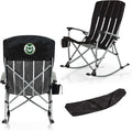 Picnic TIME NCAA Unisex-Adult NCAA Outdoor Rocking Camp Chair XL Heavy Duty Camping Chair for Adults