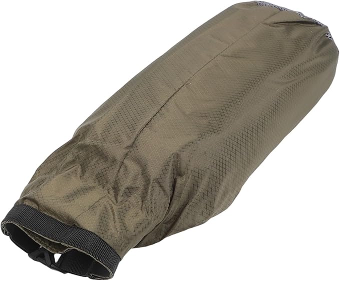 Lightweight Bivy Sack for Camping Waterproof Ultralight Sleeping Bag with Ventilation 70D Ripstop Nylon Heat Reflective Coating 87 Inch Long(Green)
