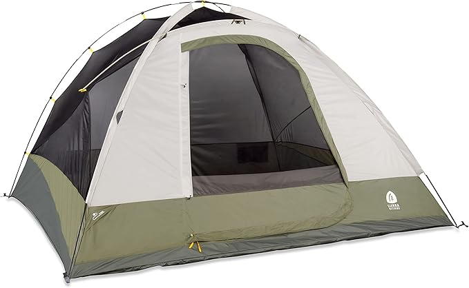 Sierra Designs Fern Canyon Tent for Camping - Easy Setup – Includes a Waterproof Removable Rain Fly Ready for Any Conditions - Included Burrito Bag for Quick and Easy Storage…