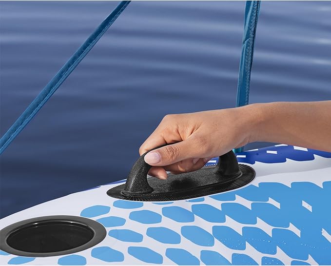 HYDRO FORCE Rapid Rider Canopy Tube 54 x 54| Durable Inflata-Shield Material | UV Sun Protection | Built-in Cup Holder | Heavy Duty Handles. Ultimate Water Fun
