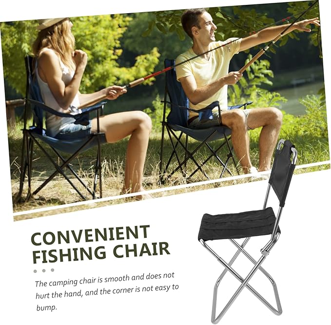Beach Chair Folding Stool Portable and Collapsible Comfortable for Sedentary Use Suitable for Camping Fishing and Leisure