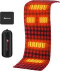 ANTARCTICA GEAR Heated Sleeping Bag Pad Cold Weather Heated Sleeping Bag Liner 5 Heated Zones with 16000mAh 12V Battery Sleeping Bag Heater Essentials Gear Accessories for Camping &amp Hiking