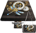 Vintage Steam Punk Clock Art Waterproof Outdoor Picnic Blanket Sandproof Beach Mat for Camping Hiking Grass Travelling