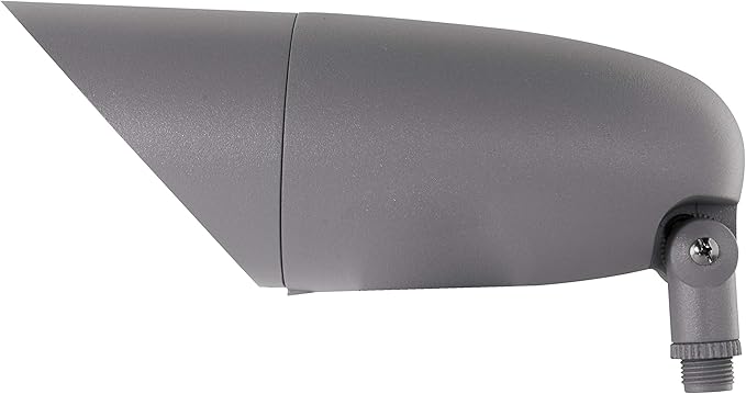 Nuvo 62/1208 One Light 12.2-Inch LED Landscape Floodlight 12W/120V 3000K/1240 Lumens Light Gray