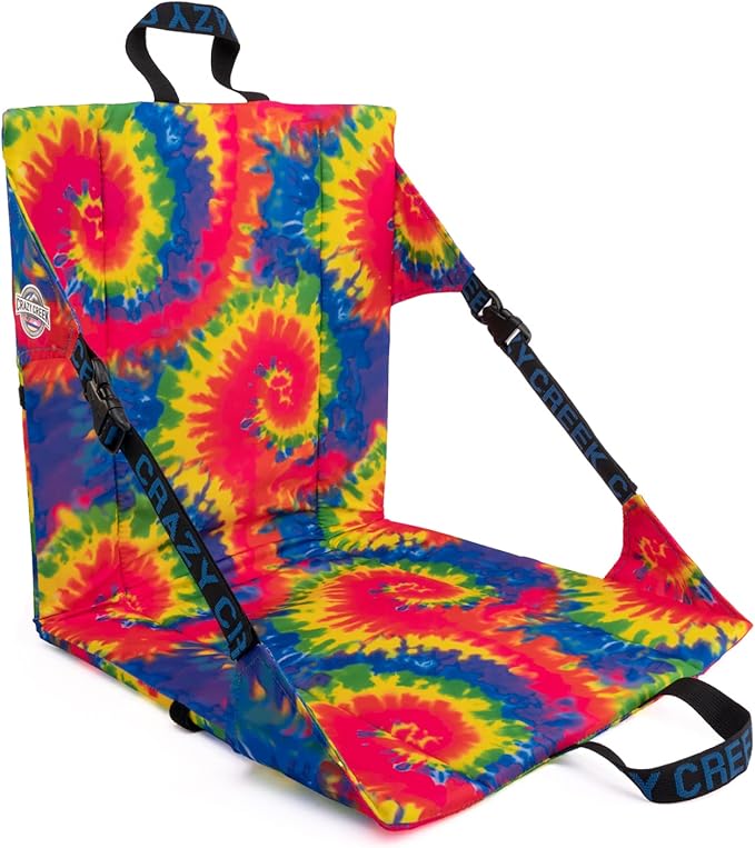 Crazy Creek Original Chair Perfect for Stadium Seats Camping Hiking &amp More Comfort on All Terrains Adjustable Straps Lightweight Design Water-Resistant