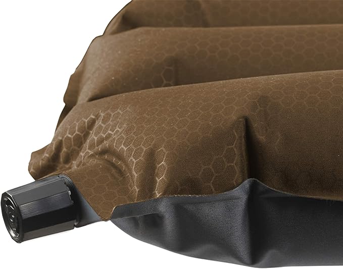 Snugpak Basecamp Ops Air Mat with Built in Foot Pump and Non-Slip Bottom