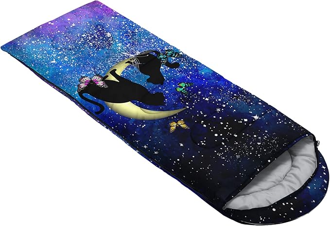 Axolotl Unicorn Sleeping Bag for Kids Boys Girls–Lightweight Warm Cold Weather Sleeping BagsWaterproof Portable Sleeping Bag with Compression Sack for Camping Backpacking Outdoor Indoor