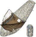 MT Military Army Force Defence 4 &amp Tropen Patrol Mummy Sleeping Bags with Bivy Cover Compression Sack Modular Sleeping System 2.0 for Cold Weather