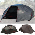 Lone Rider 2 Person Dome ADVTent - Lightweight Waterproof Shelter for Camping Backpacking Hiking - One Piece Pole Pitch System with Mesh Ventilation and Storage - Includes Carry Bag Pegs Awning