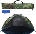 Portable Camouflage Fishing Shelter Tent for Two Waterproof Sunshade for Outdoor Camping
