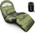 IFORREST Sleeping Bag - Single-Person Cold Weather Camping Sleep Bag for Adults and Teens - XXL 33in/ 40 - Extra-Wide &amp Warm for Big &amp Tall - All-Season Comfort