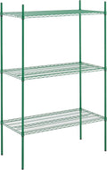 Commercial 24x36 NSF Green Epoxy Medium Duty 3-Shelf Kit w/ 34 Posts (#30V-357)