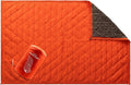 KAMMOK Mountain Blanket - Ultra-Plush Fleece Water Resistant Portable Durable Indoor/Outdoor Camp Blanket (84 in × 50 in) - Ember Orange