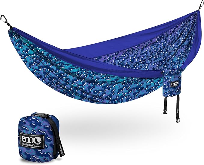 ENO Eagles Nest Outfitters DoubleNest Lightweight Camping Hammock 1 to 2 Person Special Edition Colors ATC