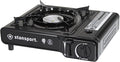 Stansport Portable Outdoor Butane Stove Black 13.38 L x 10.82 W x 4.33 H