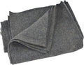 Treasure Gurus Large Gray Wool Army/Military Type Blanket Surplus Style Emergency/Survival Gear