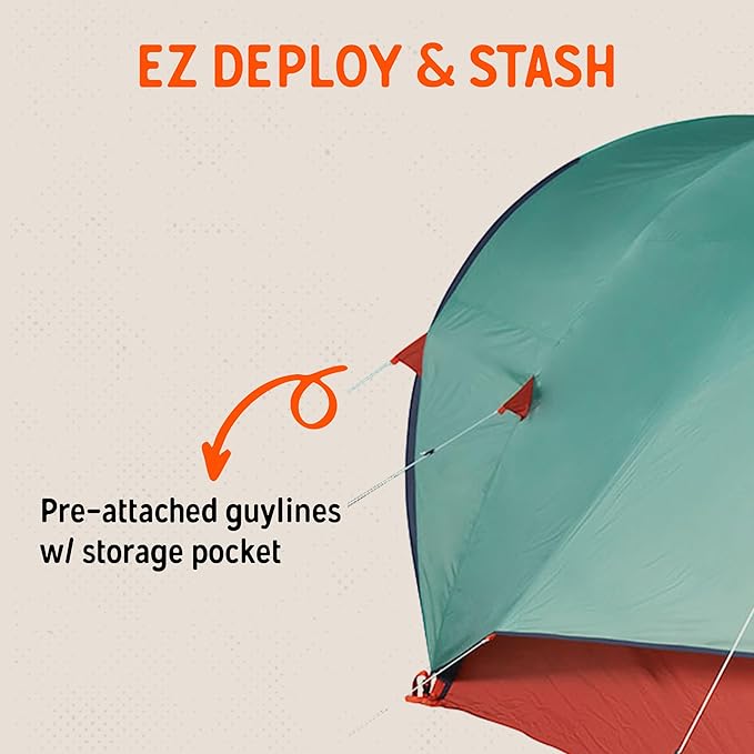 Kelty 4/6 Person Freestanding Rumpus Tent for Camping Car Camping Festivals and Family with Extra Large Vestibule
