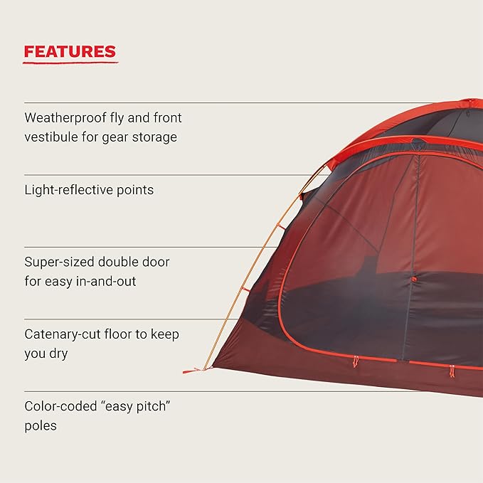 MARMOT Midpines 4P/6P Camping Tents &amp Footprints | Footprints