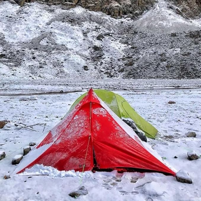 ASTA Gear Fengyin 2 Pyramid TentPortable Ultralight Tent Waterproof 1-2 Person for OutdoorCampingHikingBackpacking
