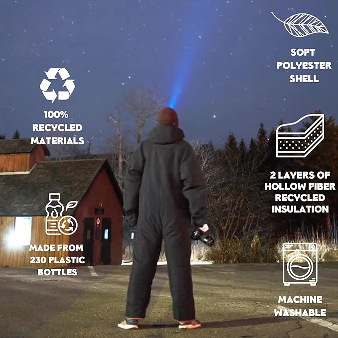 Selk'bag Original Wearable Sleeping Bag - Outdoor &amp Indoor Sleeping Bags - Sleeping Bag Suit - Temp Rating 35 to 44 Degrees F