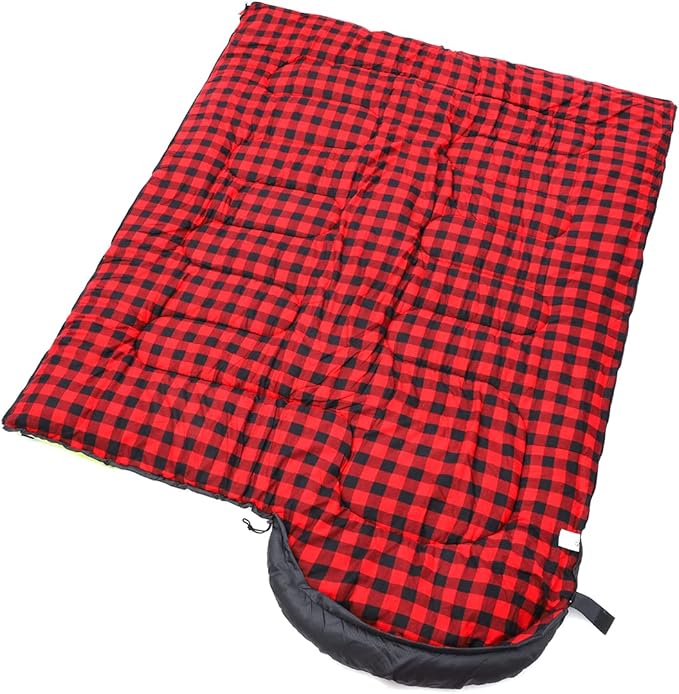 oaskys Camping Sleeping Bag - 3 Season Warm &amp Cool Weather - Summer Spring Fall Lightweight Waterproof for Adults Kids - Camping Gear Equipment Traveling and Outdoors