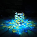 Mosaic Lights Solar Outdoor Hanging Lanterns Garden Decor Christmas Gifts for Women Mom Grandma Halloween Decor Lights Outdoor Waterproof Lights GardenPatioPathway &amp Yard Décor