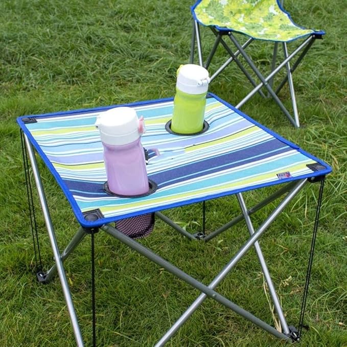 Folding Table Beach Leisure Portable Camping Equipment Outdoor Chair Oxford Cloth