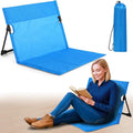 Jetec Foldable Floor Backrest Chair Portable Camping Chair with Storage Bag Light Weight Lazy Seat for Indoor Outdoor Bed Ground Park Lawn Concerts Beach Hiking