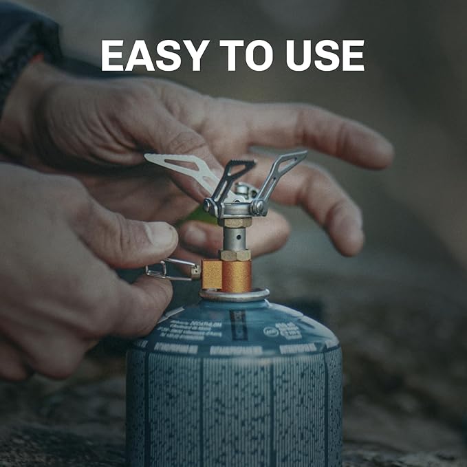 Fire-Maple FMS-300T Portable Stove Ultra Light Hiking Stove Titanium for Backpacking Camping Outdoor ISPO Design Award Gold Winner