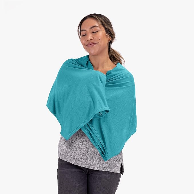 cocoon - Coolmax Travel Blanket | Compact Throw Blanket for Camping and Hiking | Fits in Backpack | Attaches to Luggage | Travel Essential | Fast Drying (Regular 70 x 55)