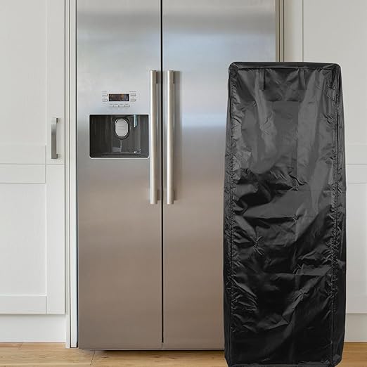 Large Oxford Cloth Pan Rack Cover 210d Dustproof Protective Bun Pan Rack Cover 59x72x163cm for Commercial Kitchen