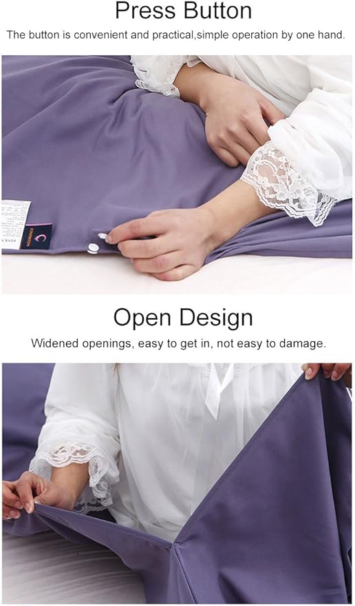 Sleeping Bag Liner Travel Sheets for Hotel Camping Sheets Travel Bed Sheets for Hotel Lightweight Single &ampDouble Compact Sleeping Bag Sack Breathable Travel Sleeping Bag for Hotels Adult Compact S