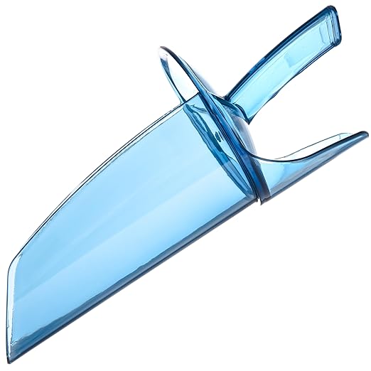 San Jamar SI9500 Polycarbonate Saf-T-Scoop Only 64oz to 86oz for Ice Machine Blue