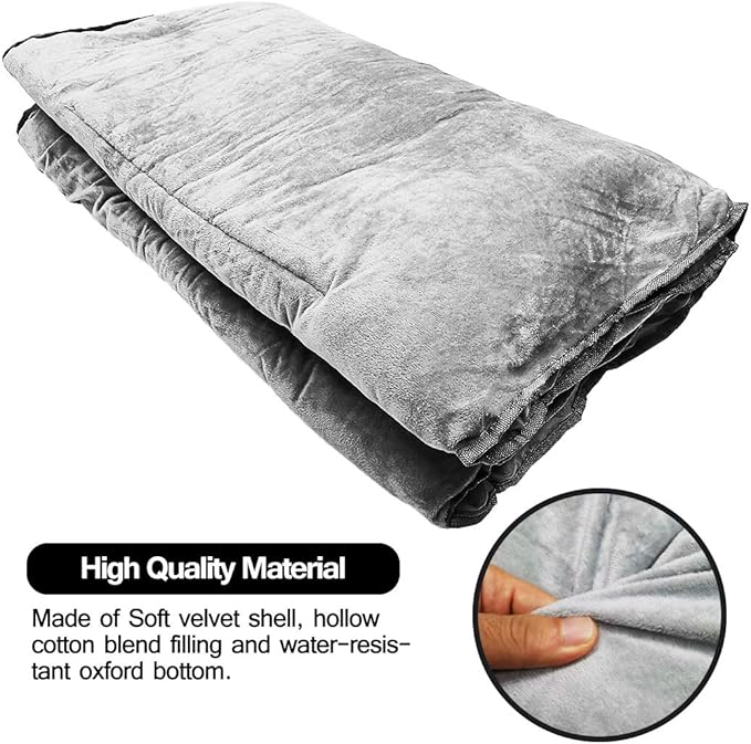 Sleeping Cot Pads (75 x 28) with Elastic Straps Portable for Outdoor &amp Hiking Cotton Soft Thick Camping Cot PadWaterproof