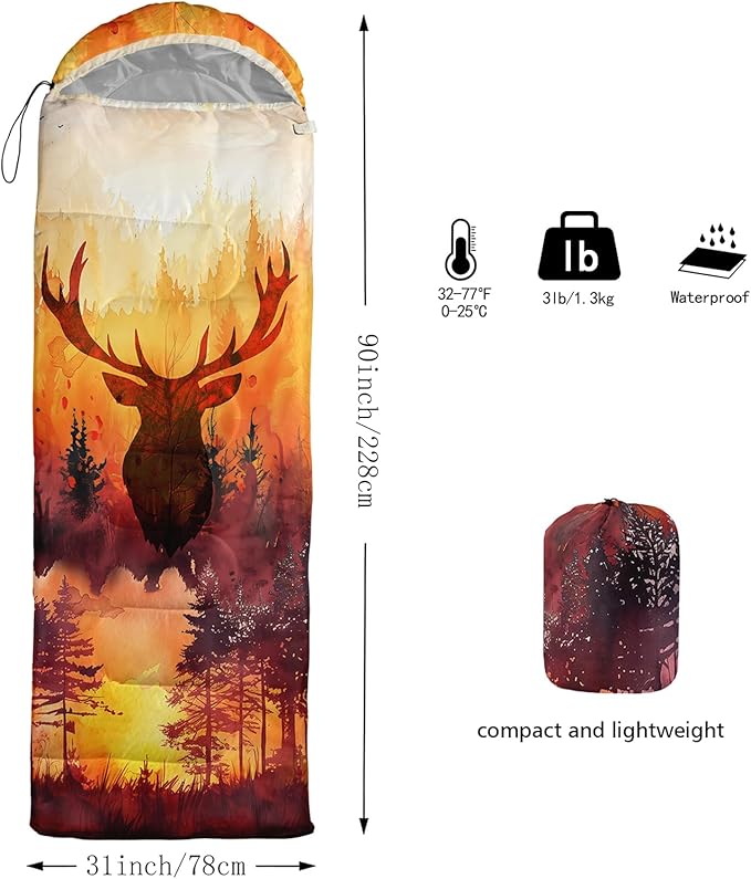 AILONEN Cartoon Car Sleeping BagsLightweight &amp Waterproof3 Season Warm &amp Cool WeatherCute Stars Printed Vehicles Transportation Sleeping Bags for BoysKidsAdults TravellingOutdoors