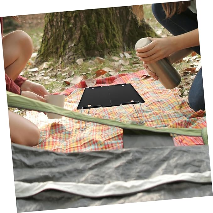 Aluminum Alloy Folding Table Outdoor Picnic Desk Multi-Purpose Tea Table Easy Fold