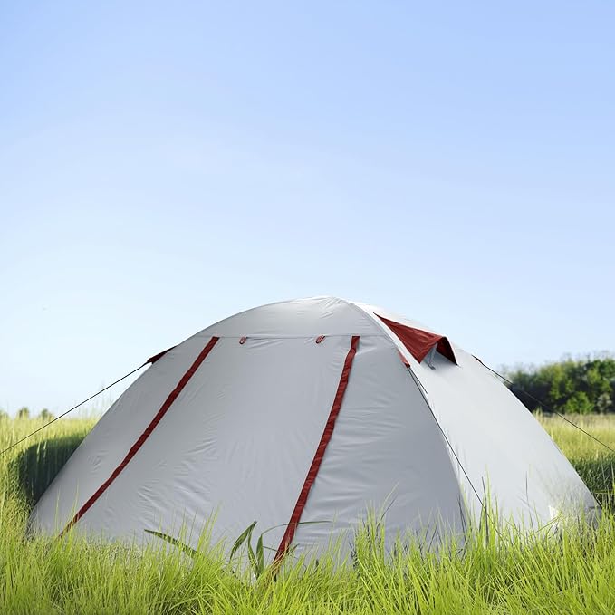 Forceatt Camping Tent 2/3/4 Person Professional Waterproof &amp Windproof Lightweight Backpacking Tent Suitable for OutdoorHikingCamping Mountaineering and Travel