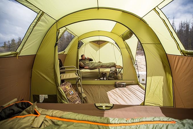 Slumberjack SJK Emergency Folding Outdoor Lightweight Durable Cot for Adults Heavy Duty - 325 lbs Capacity