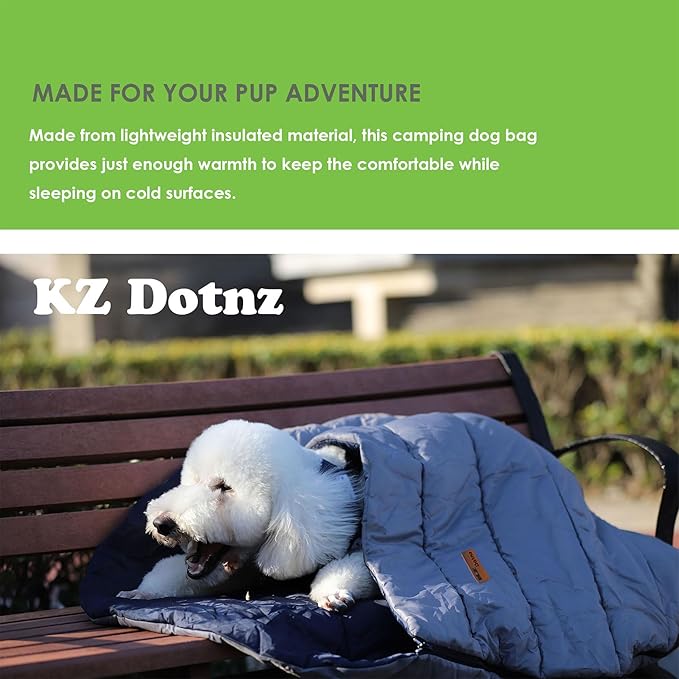 Portable Camping Travel Dog Bed Waterproof Extra Large Camping Dog Bed/Mat Rollable Portable Pet Dog Sleeping Bag