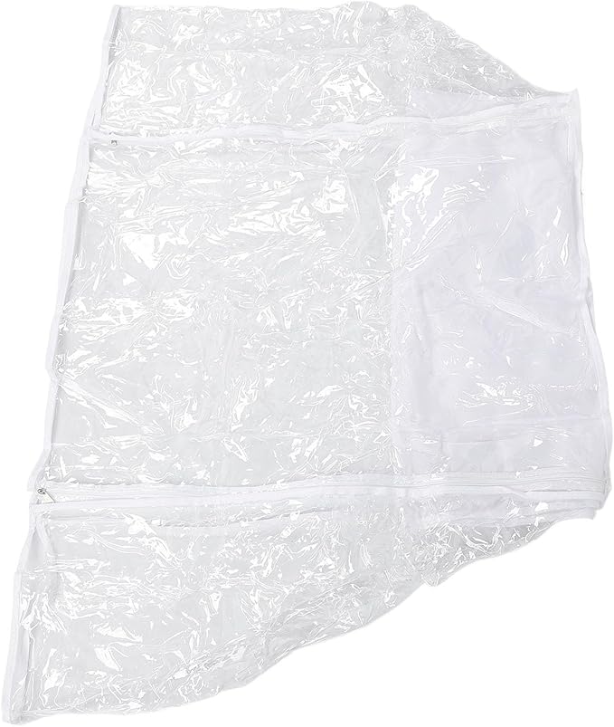 Sheet Pan Rack Cover Transparent Foldable PVC Foodservice Bread Rack Cover for Home Kitchen Restaurant (20 Tier)