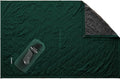 KAMMOK Field Blanket - Microfleece Water Resistant Portable Durable Indoor/Outdoor Camp Blanket (84 in × 50 in) - Pine Green