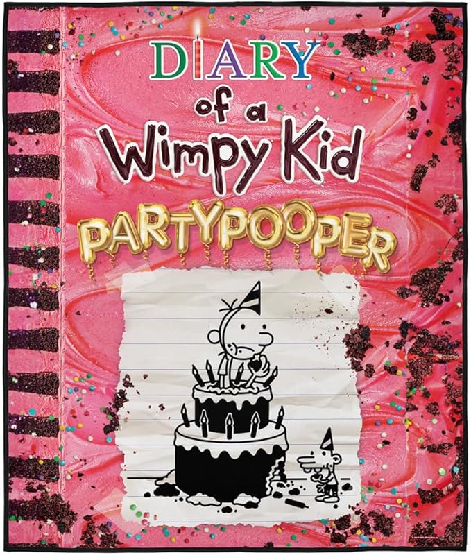 LOGOVISION Diary of a Wimpy Kid Party Pooper Cover Outdoor Blanket for Picnic Beach Camping Park Tailgate 50x60
