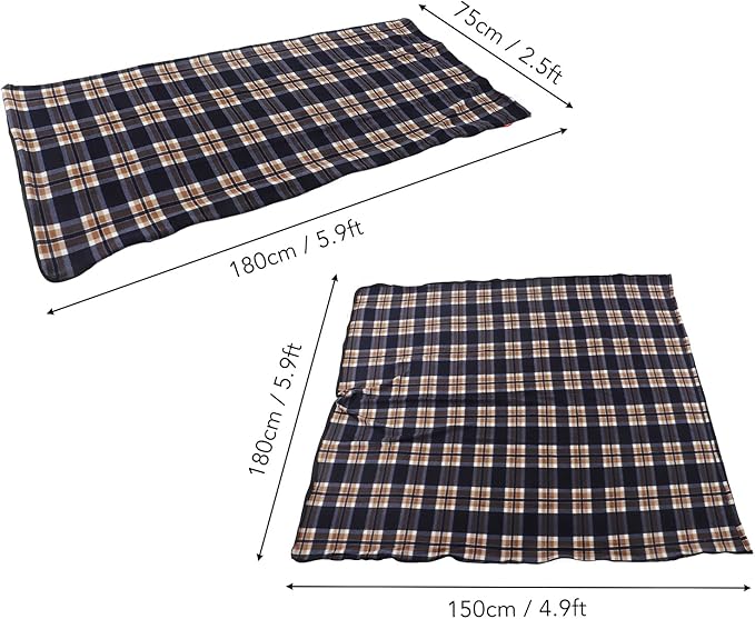 Fleece Sleeping Bag Portable Travel Warm Sleeping Bag Sleeping Bag Liner Ultralight Travel Sleeping Bag for Adults Outdoor Camping Hiking Climbing