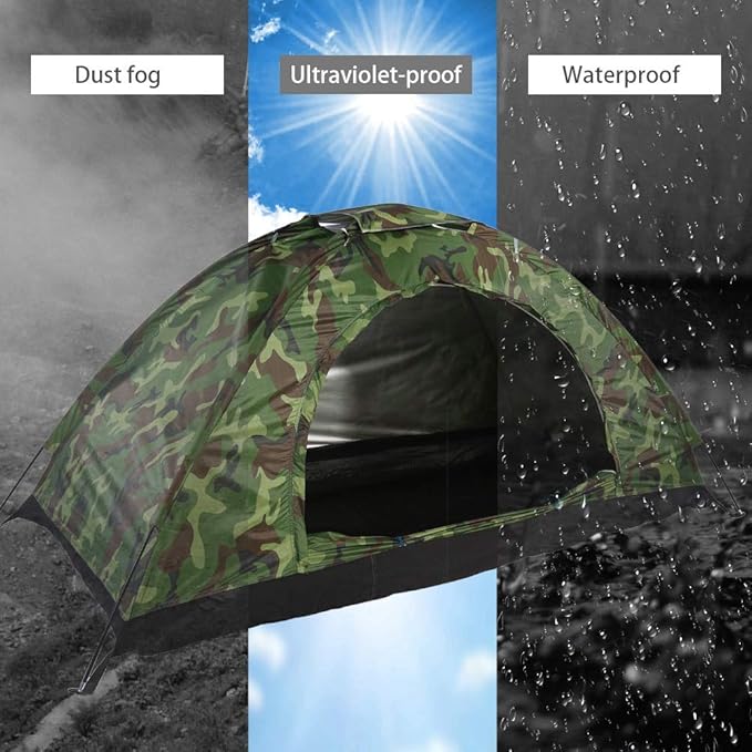 One Person Tent Outdoor up Beach Tent for Outdoor Garden Camping Fishing Picnic with Carry Bag
