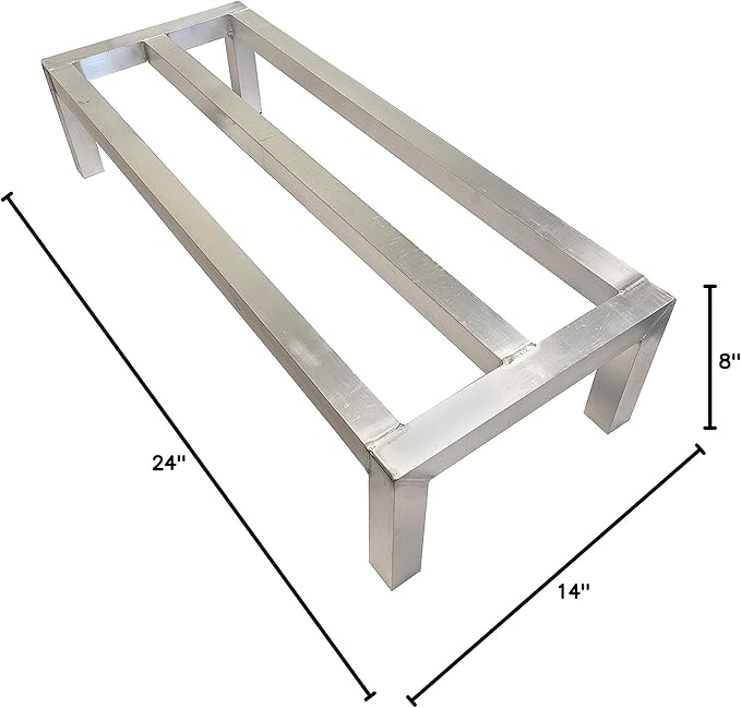 Update International Aluminum. Dunnage Rack 14in x 24in
