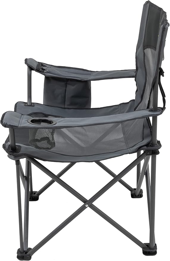 Browning Camping Kodiak Chair - Charcoal/Gray