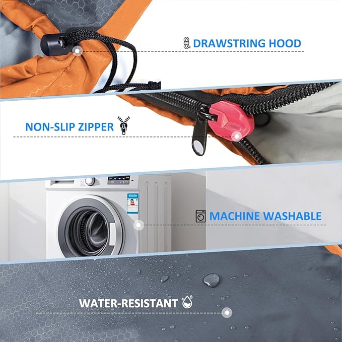 oaskys Camping Sleeping Bag - 3 Season Warm &amp Cool Weather - Summer Spring Fall Lightweight Waterproof for Adults Kids - Camping Gear Equipment Traveling and Outdoors