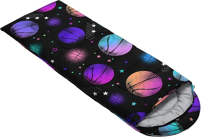 BSNTHO Camping Sleeping Bags3 Season Warm &amp Cool WeatherLightweightWaterproof Sleeping Bags for Adults &amp KidsTravelingand OutdoorsCamping Gear Equipment